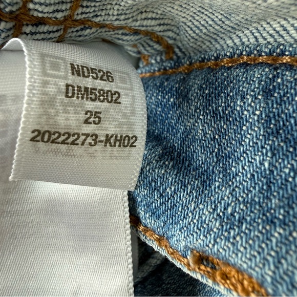 Madewell High-Rise Stovepipe Jeans MagicPockets Medium Light Denim 25 - Picture 9 of 11